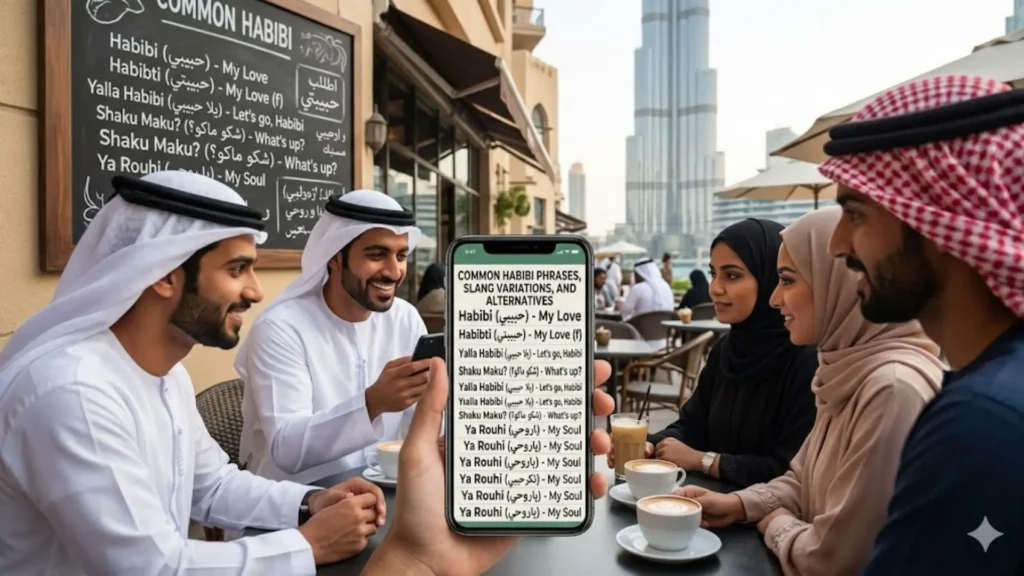 Common Habibi Phrases, Slang Variations, and Alternatives