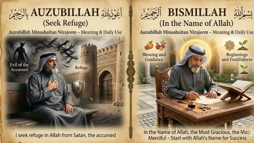 Auzubillah vs Bismillah – What's the Difference?