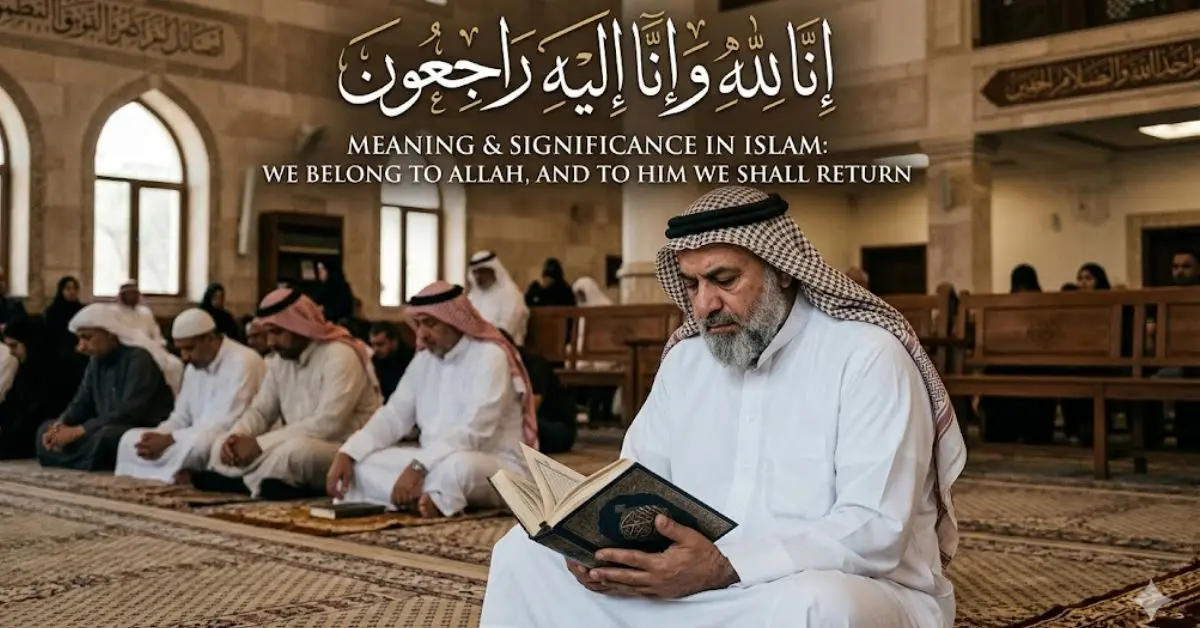 Innalillahiwainnailaihirojiun Meaning in Arabic