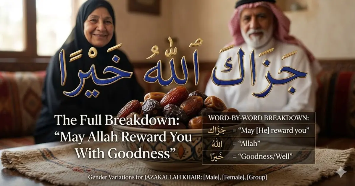 Jazakallahu Khairan