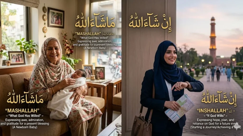 Mashallah vs Inshallah