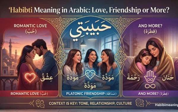 Habibti Meaning in Arabic