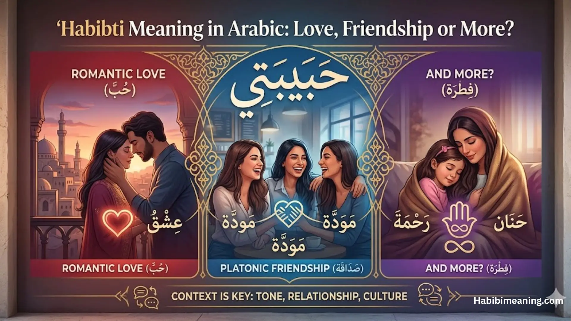 Habibti Meaning in Arabic