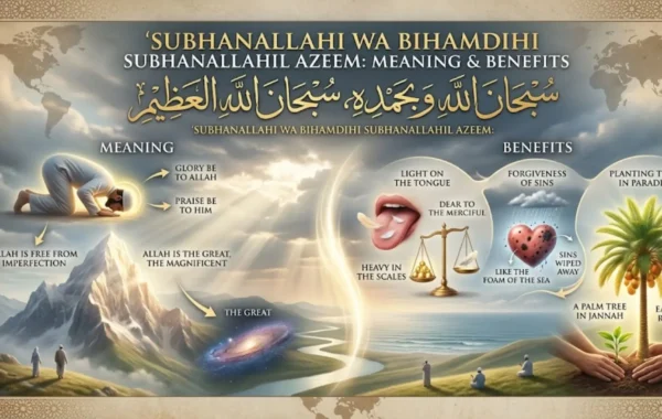 Subhanallahi Wa Bihamdihi Subhanallahil Azeem in Arabic